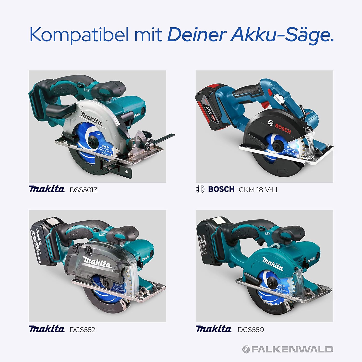 Thumbnail 3 de FALKENWALD Sägeblatt 136x20mm Akku Multi