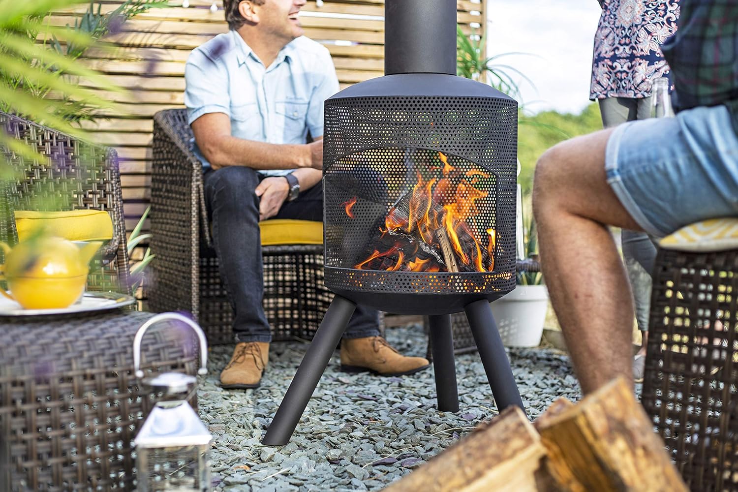 Thumbnail 3 de La Hacienda Santana Mesh Garden Chimenea