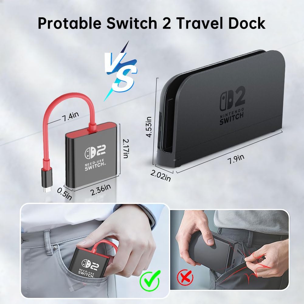 Detalle de GOPALA portable docking station with HDMI 2.0
