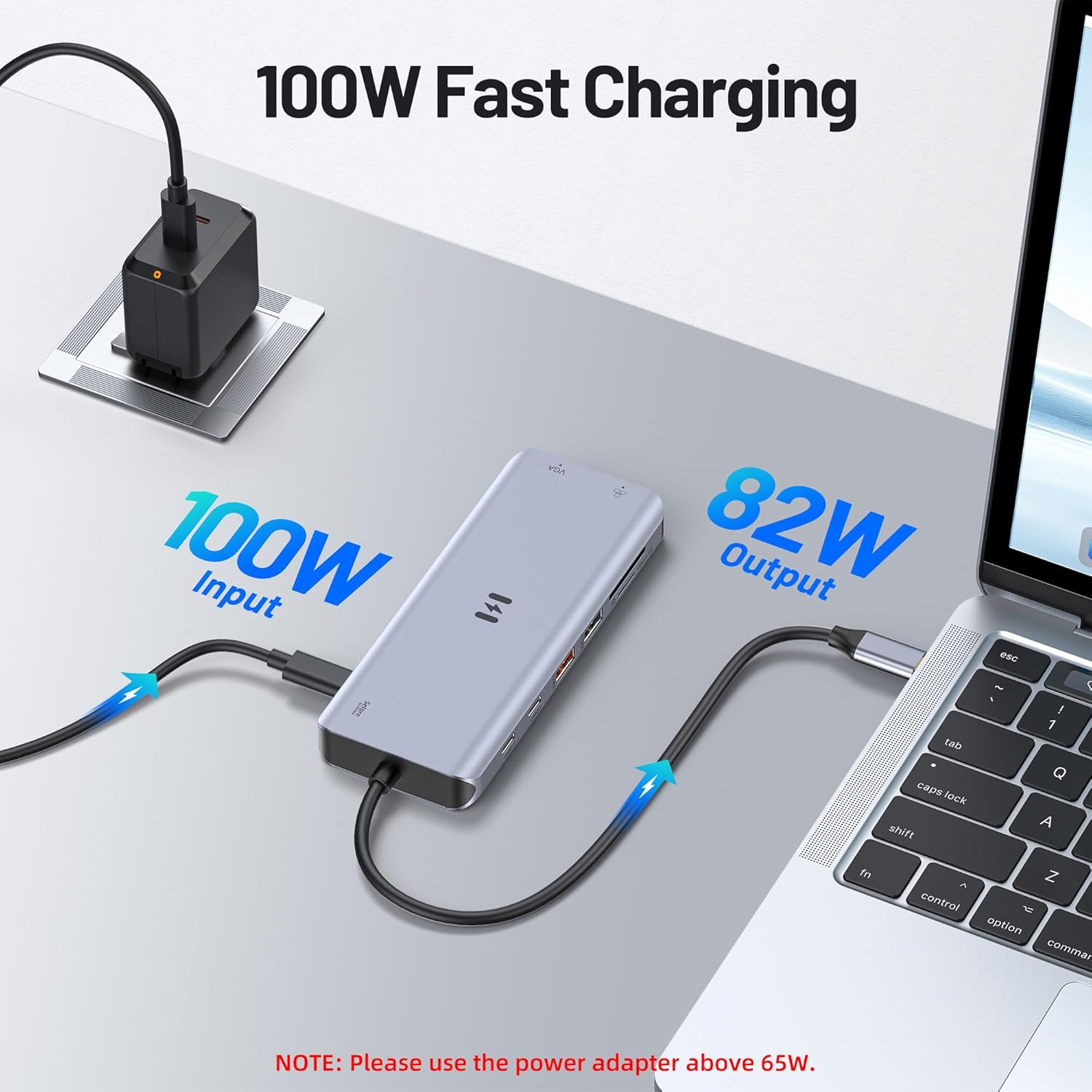 Thumbnail 6 de USB C DockingStation 13‑in‑1 Laptop‑Dock für 4 Monitore