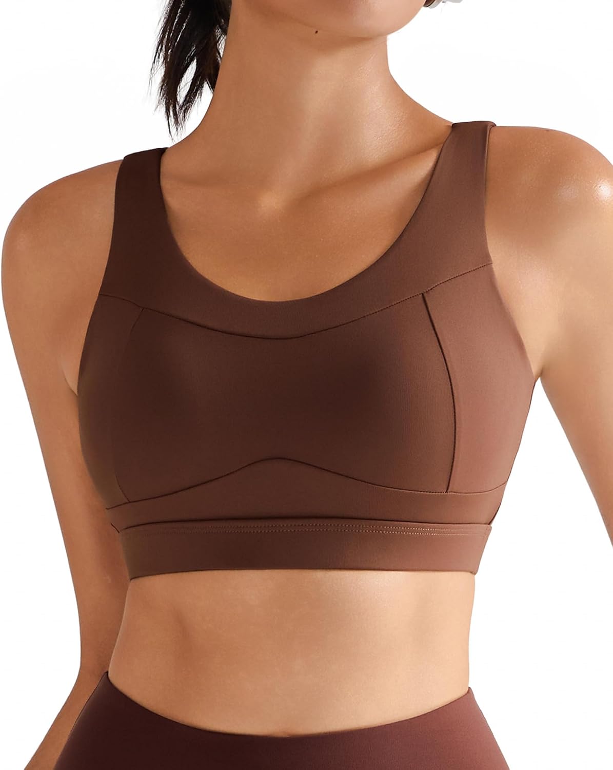 Detalle de RUNNING GIRL High Impact Sports Bra Racerback