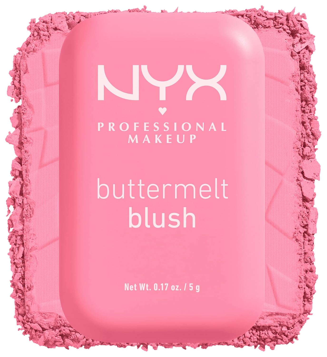 Detalle de NYX Professional Makeup Buttermelt Blush 02 Butta Together – Cremige Pudertextur mit Sheabutter & Mangobutter