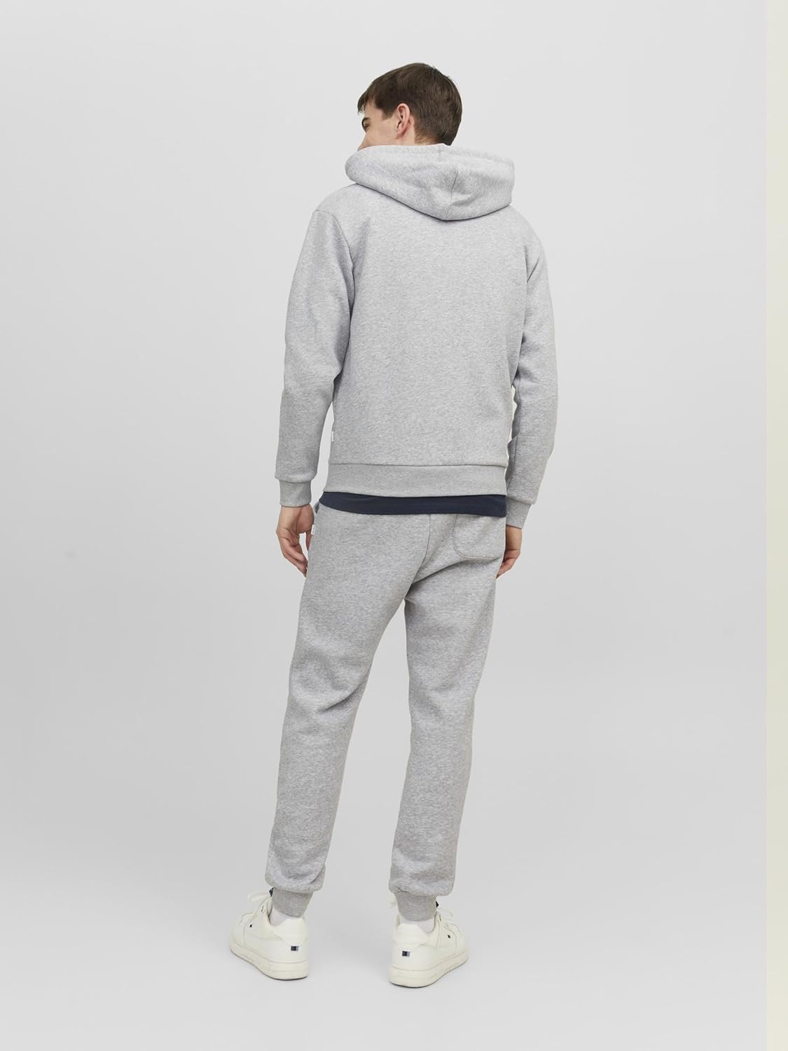 Thumbnail 4 de Jack & Jones Zip Hoodie Plain Zip Hoodie da uomo: felpa con cappuccio e zip