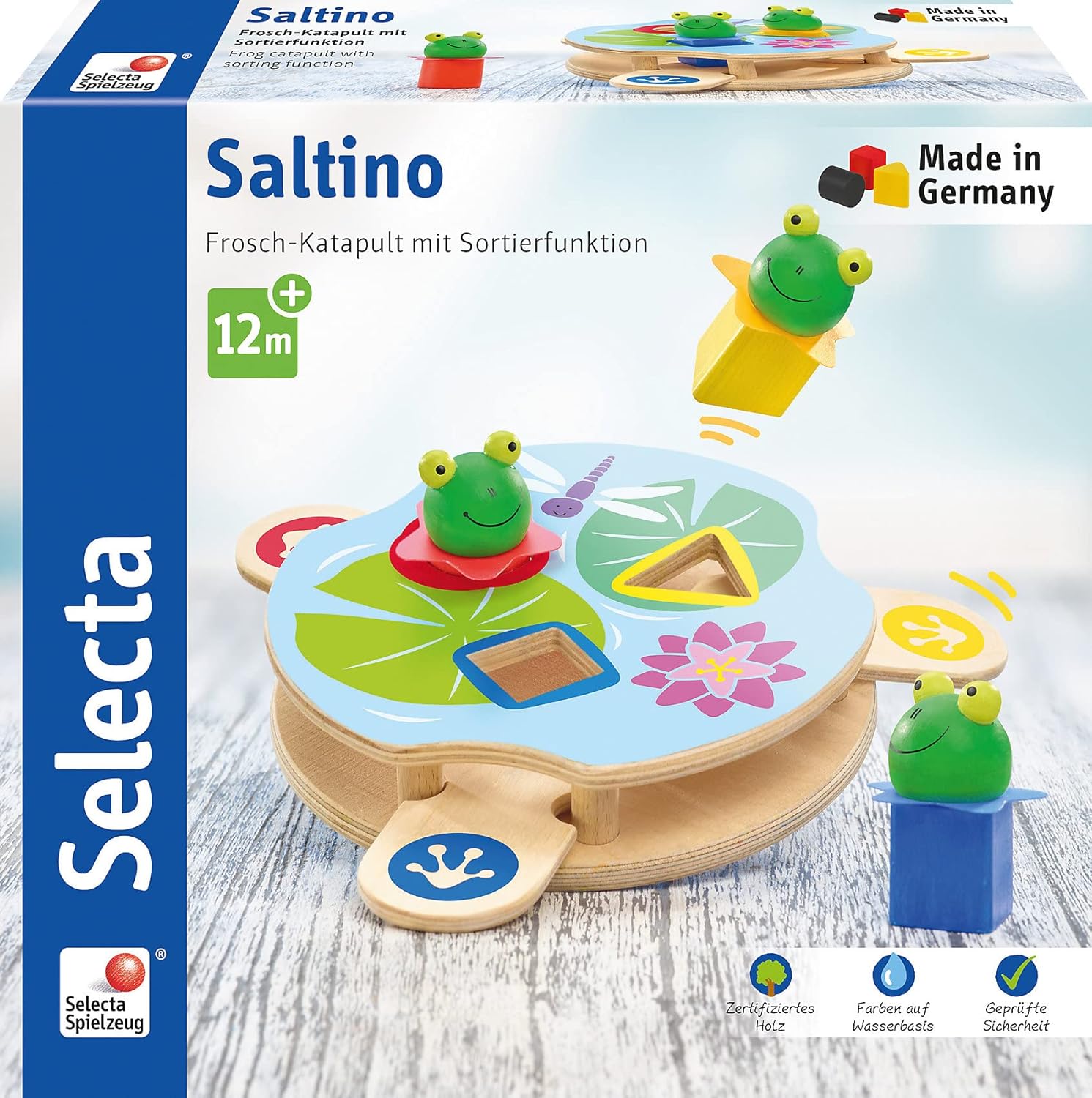 Thumbnail 2 de Selecta 62072 Saltino Frosch‑Katapult