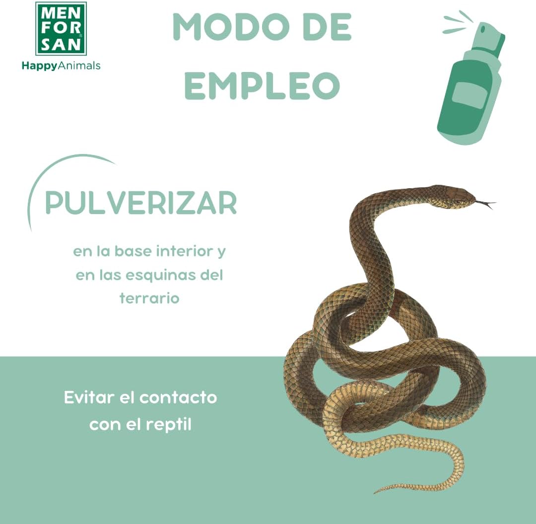 Thumbnail 4 de MENFORSAN Men for San Spray assainissant al Citron per la pulizia dei terrari di rettili (250 ml)