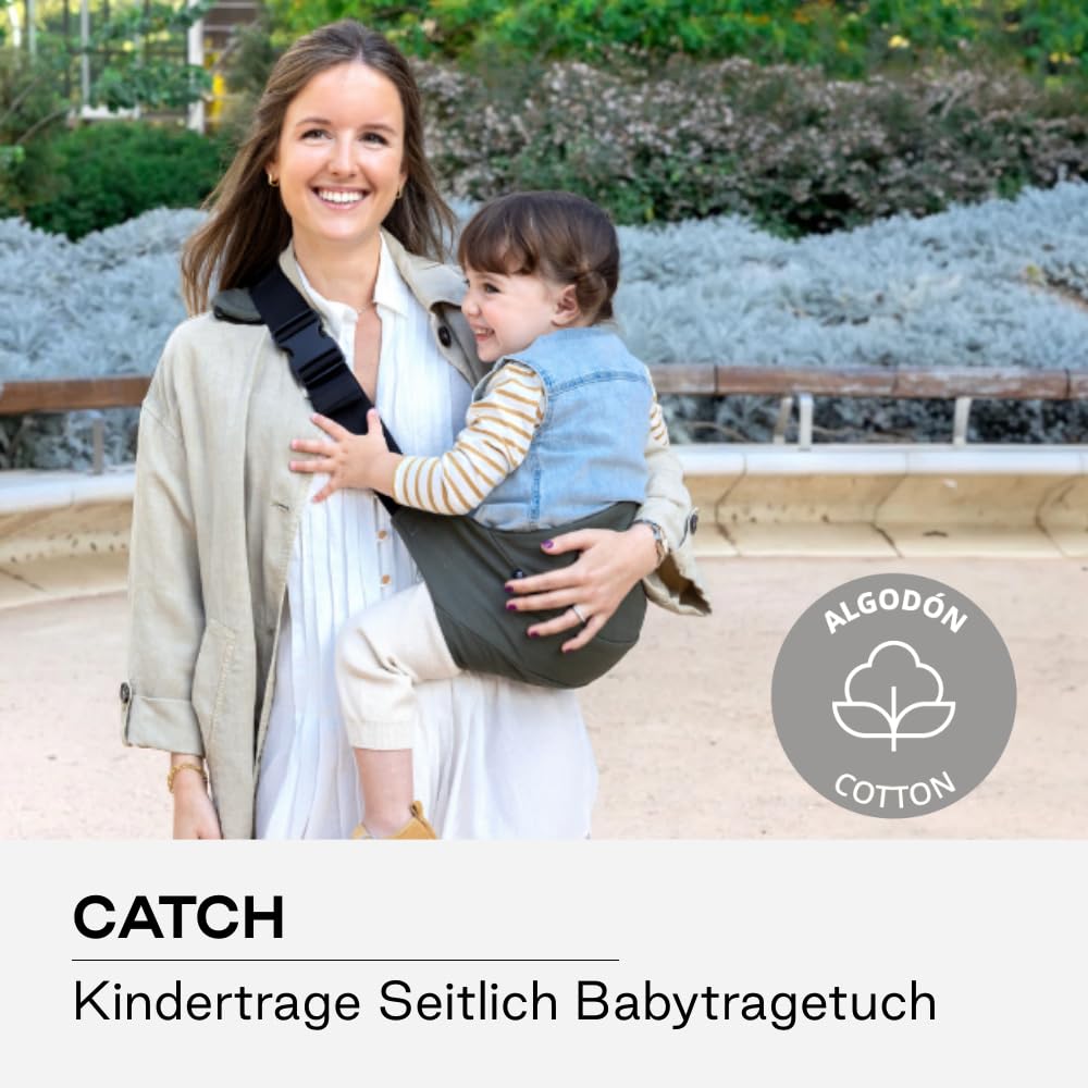 Detalle 2 de Jané Catch Baby Tragetuch Hüfte – ergonomisch, rutschfest und verstellbar
