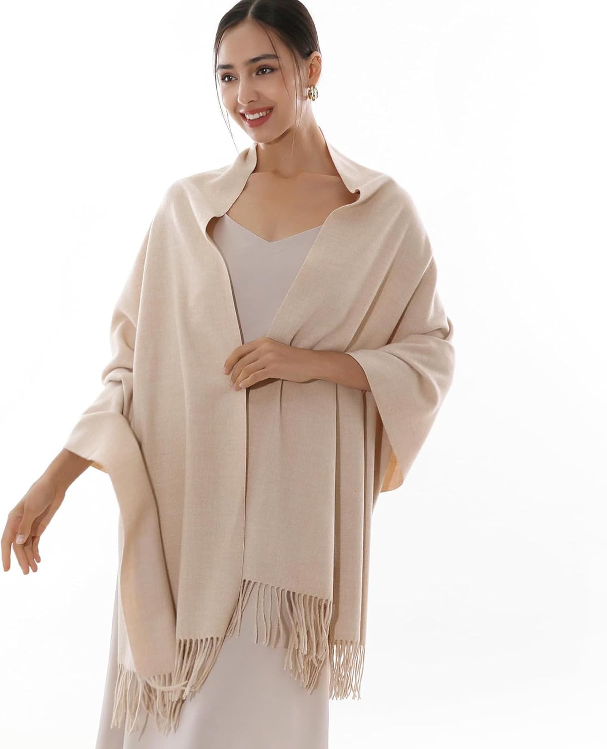 Thumbnail 1 de RIIQIICHY pashmina scarf, 200 cm
