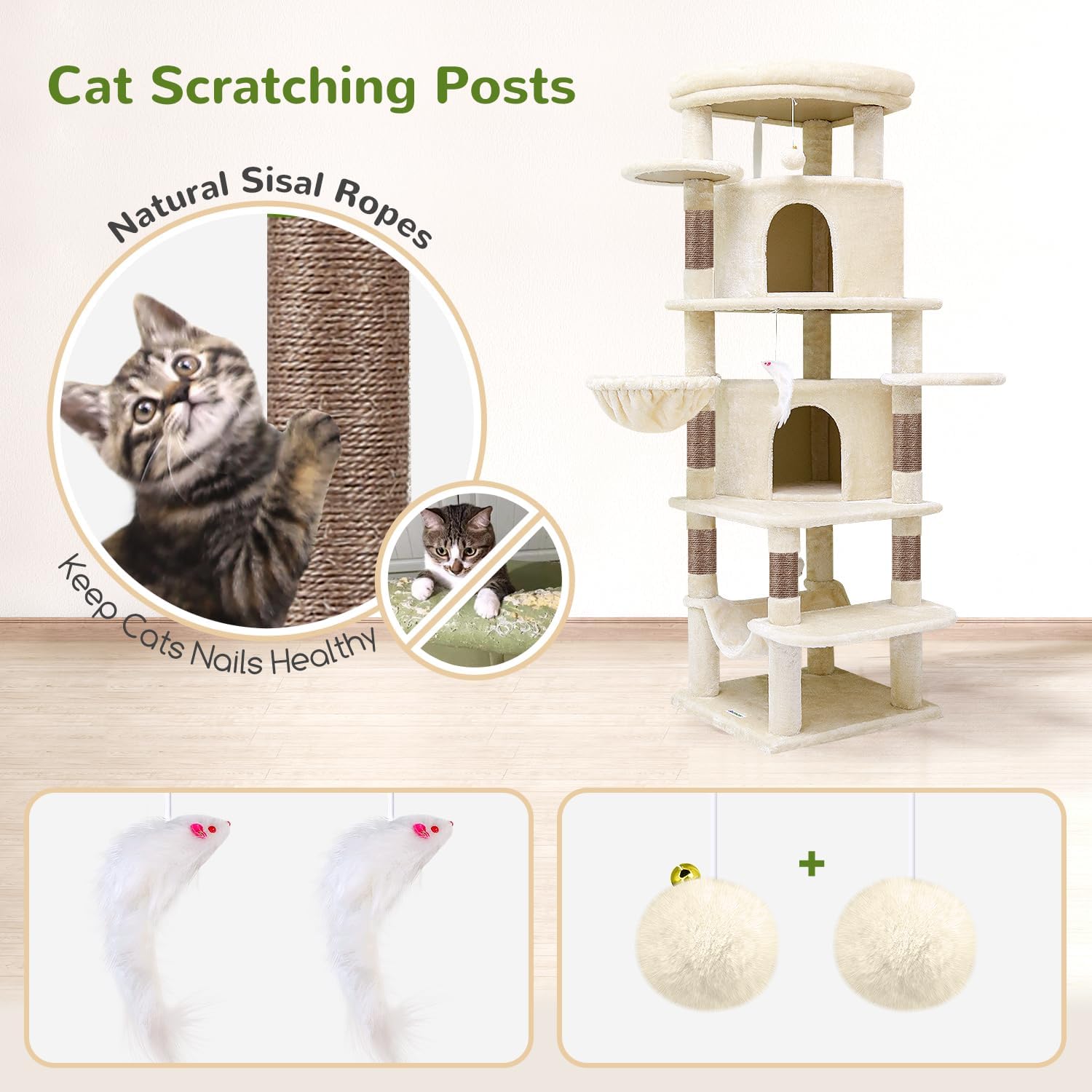 Detalle de Globlazer Cat Tree C66