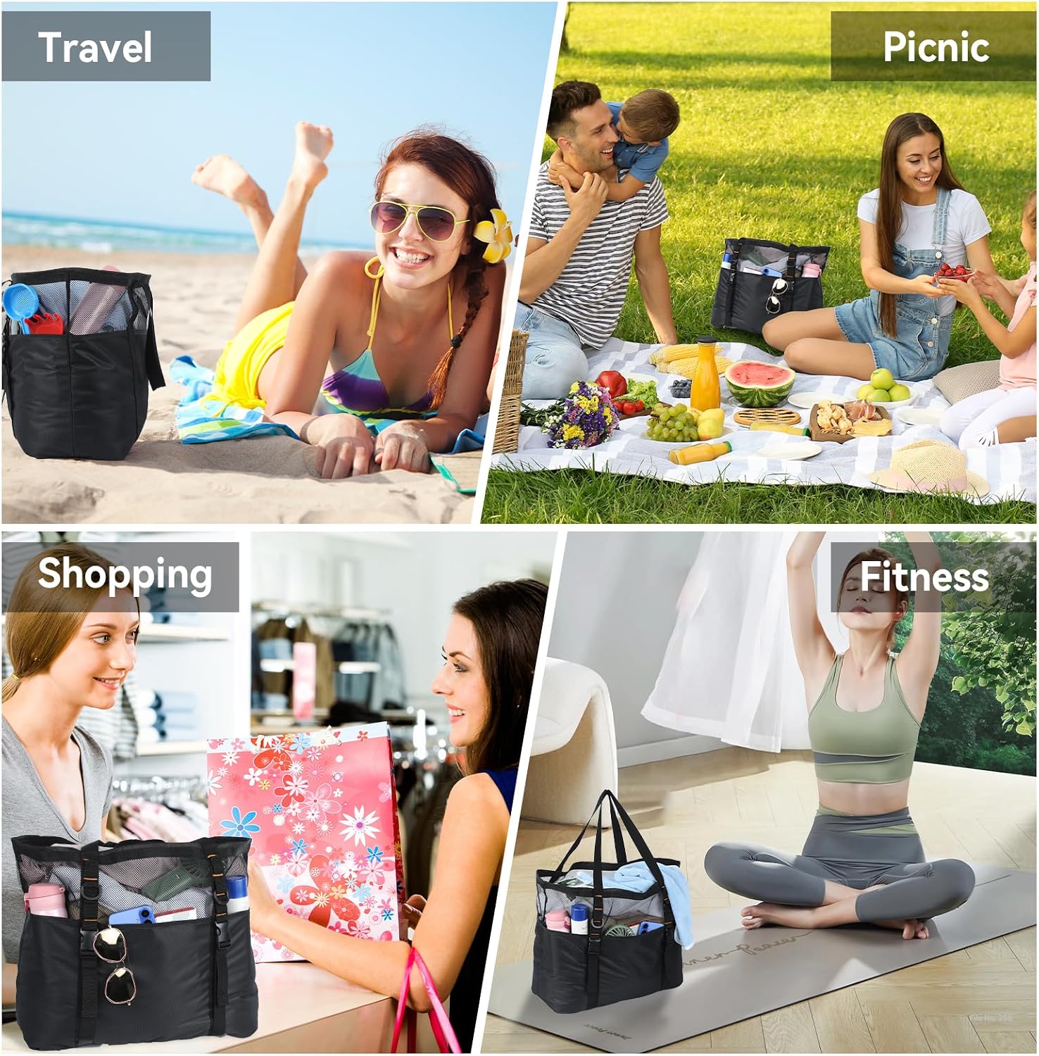 Thumbnail 6 de Cozary Borsa Mare Grande 40L da spiaggia