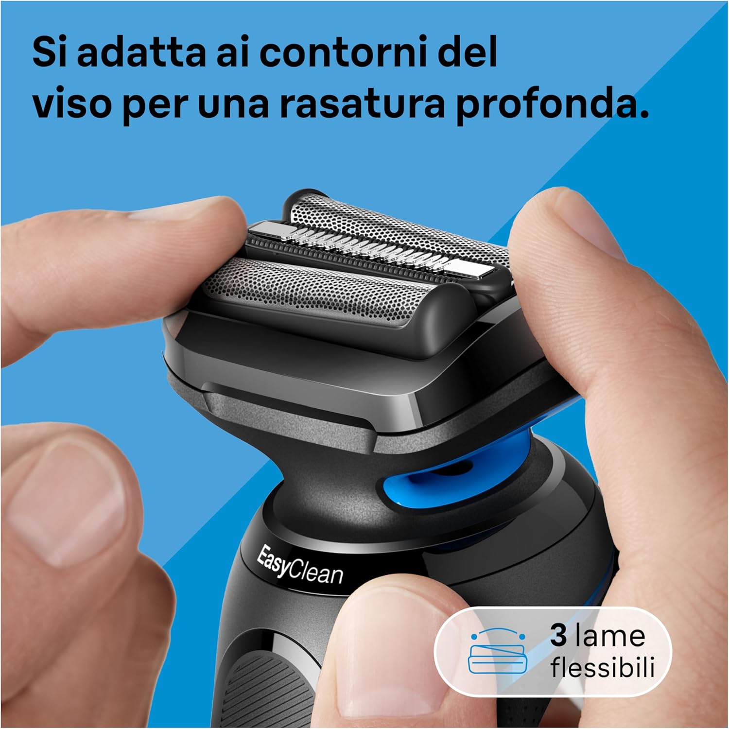 Detalle de Braun Series 5 Regolabarba Uomo – Rasatura profonda, Wet & Dry, rifinitore di precisione