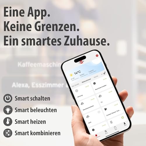 Thumbnail 7 de Brennenstuhl Connect WiFi LED Strahler WF 2051 P – 24 W, 2800 lm, outdoor mit Bewegungsmelder