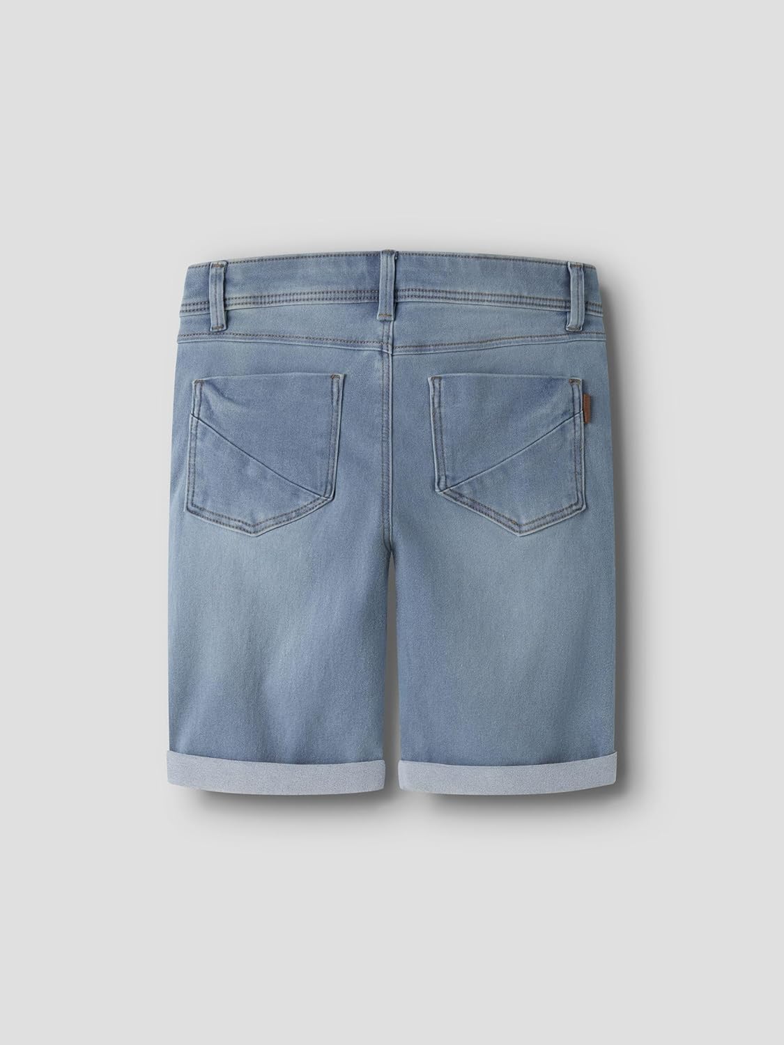 Detalle 2 de NAME IT Boy Shorts Slim Fit Long – Jeansshorts mit verstellbarer Taillenweite