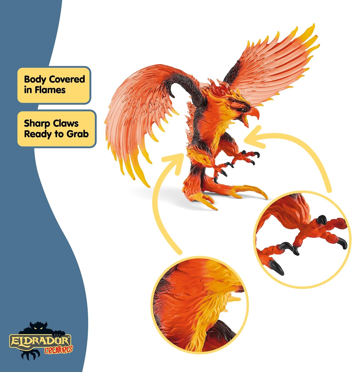 Thumbnail 4 de Schleich Águila de fuego 42511 🦅 De Colección Fantasía