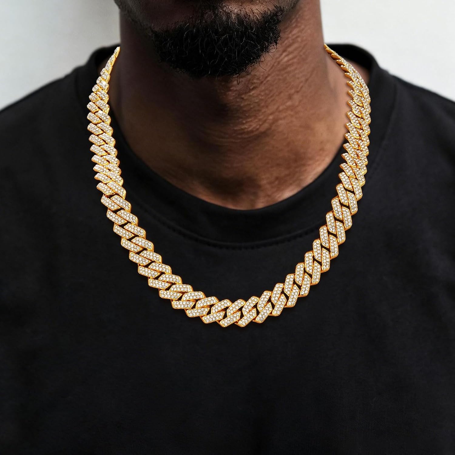 Detalle 2 de Esmoly collana hip hop 14 mm