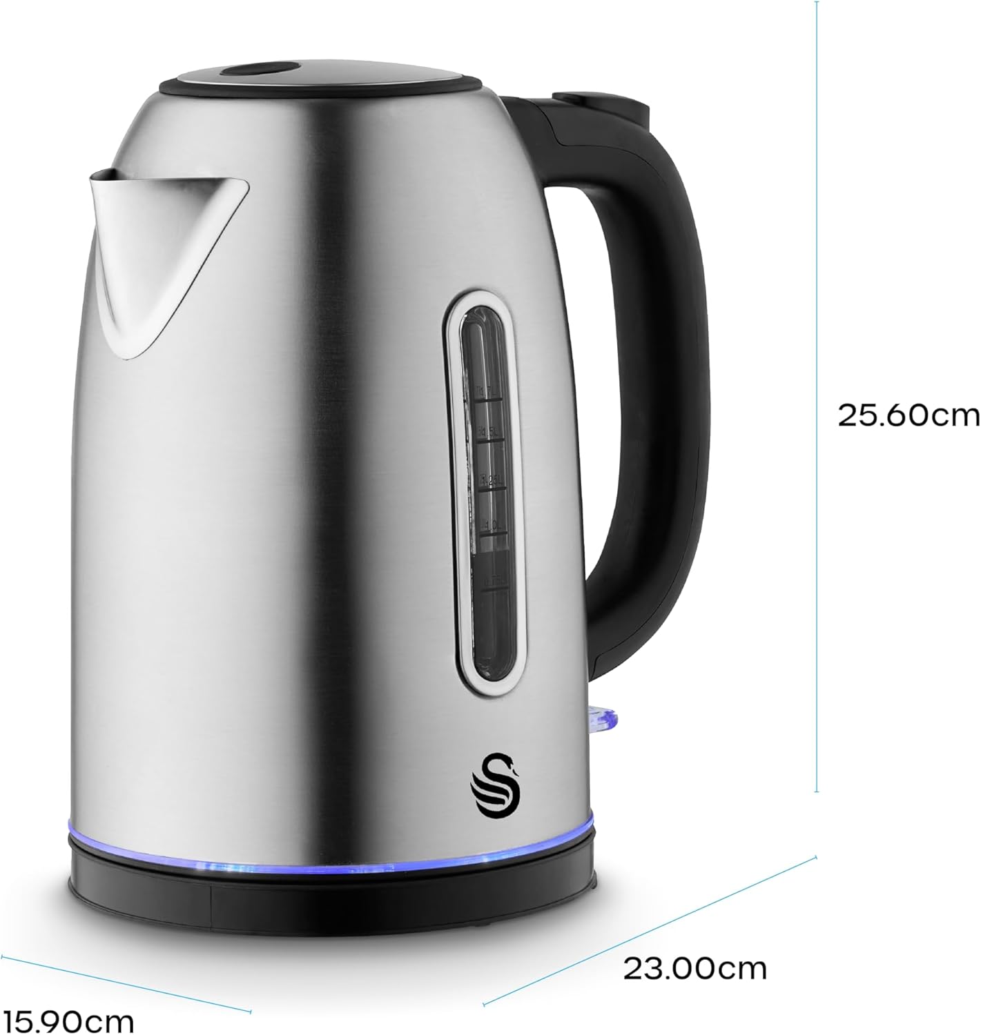 Thumbnail 5 de Swan Quiet Boil Cordless Kettle, 3kW Fast Boil – SK19035SS