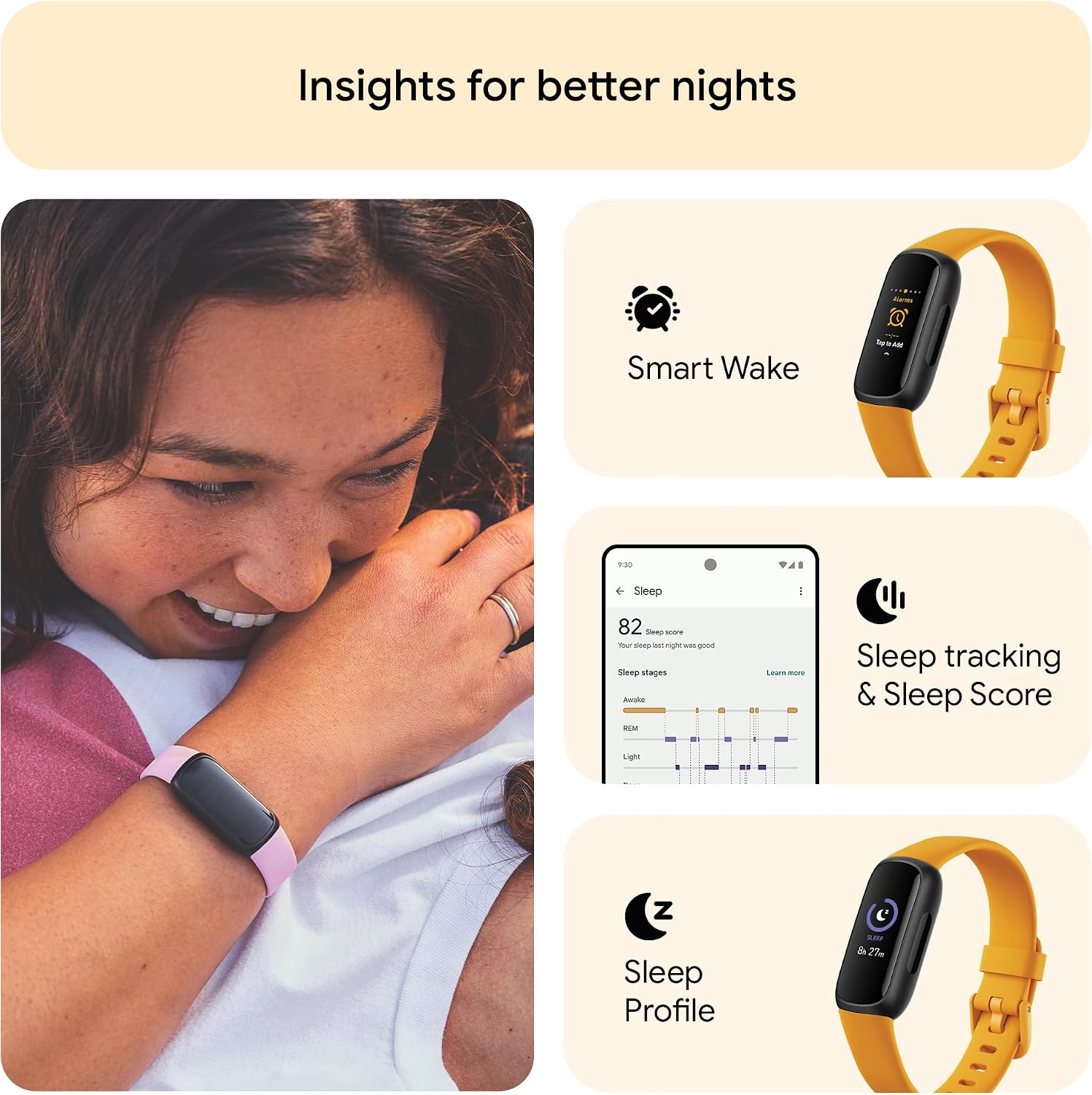 Thumbnail 5 de Google Fitbit Inspire 3 activity tracker