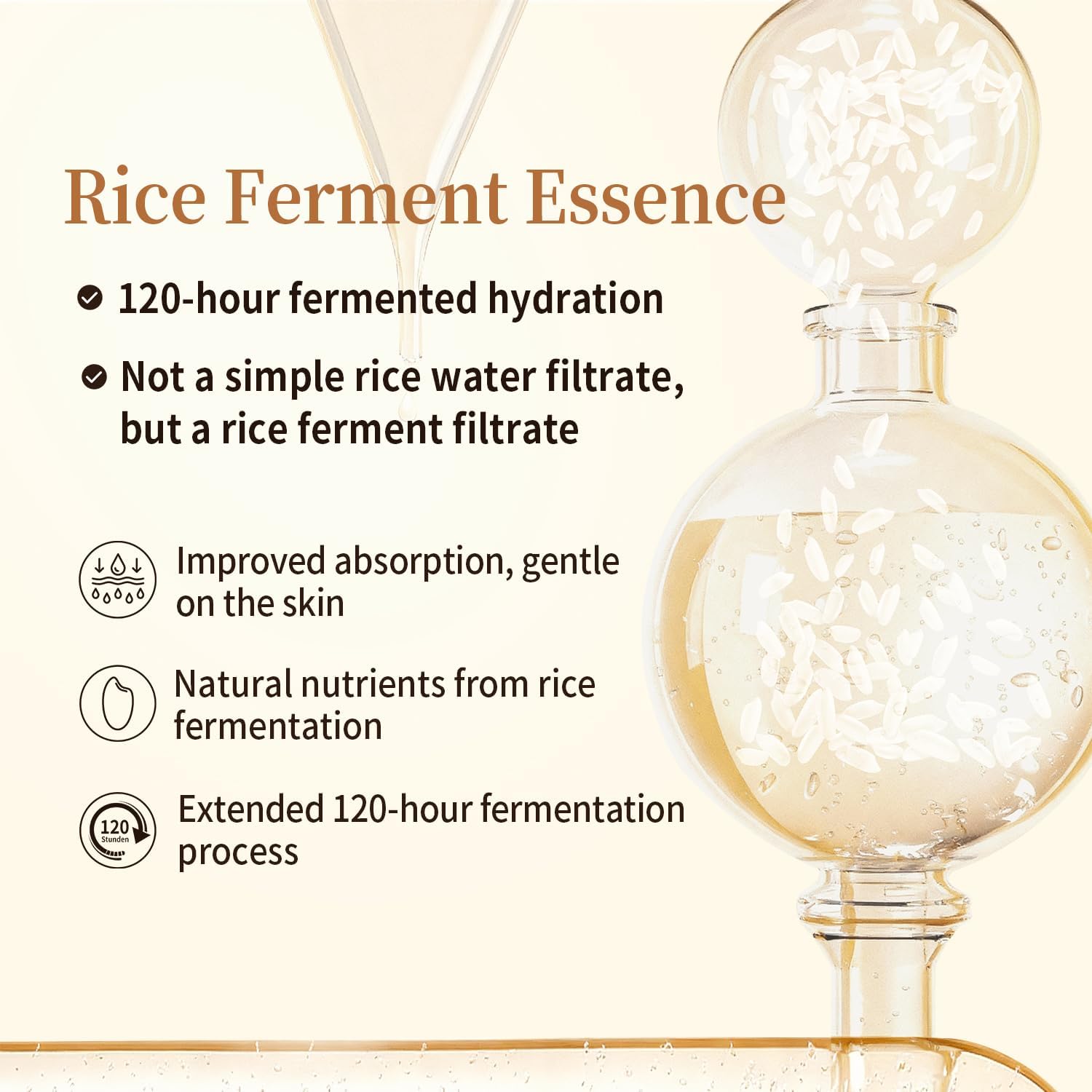 Thumbnail 6 de RAZUYEN Aloe Rice Essence Toner, parfymfritt ansiktsvatten med aloe vera, 200 ml