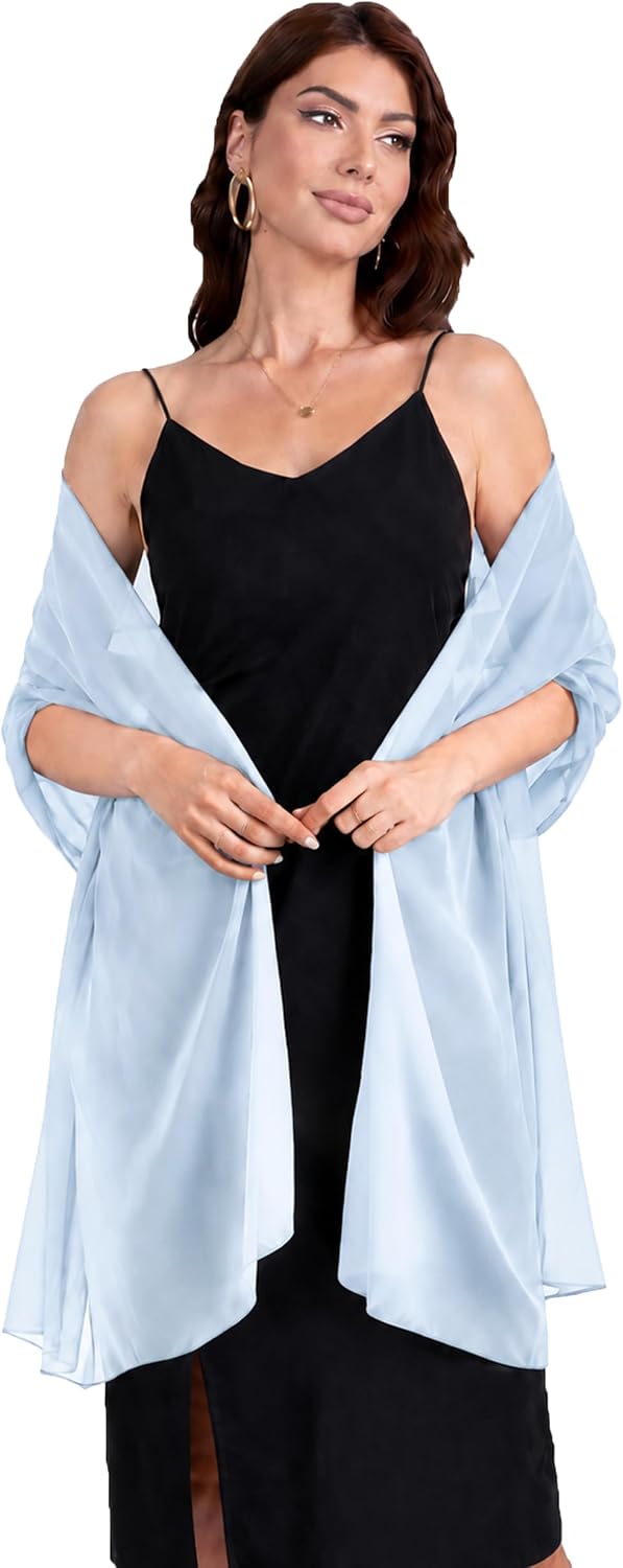 Thumbnail 3 de Chiffon Shawl, 79-Inch Length
