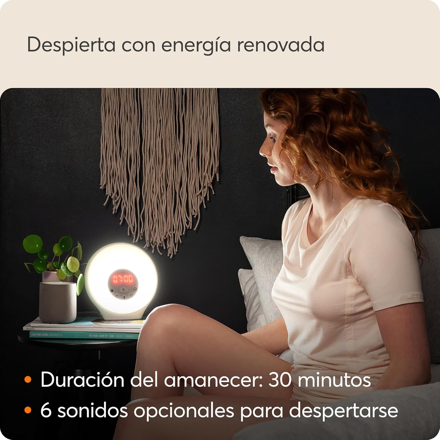 Thumbnail 3 de Lumie Sunrise Alarm - Despertador con Luz, Sonidos y Colores 🌅