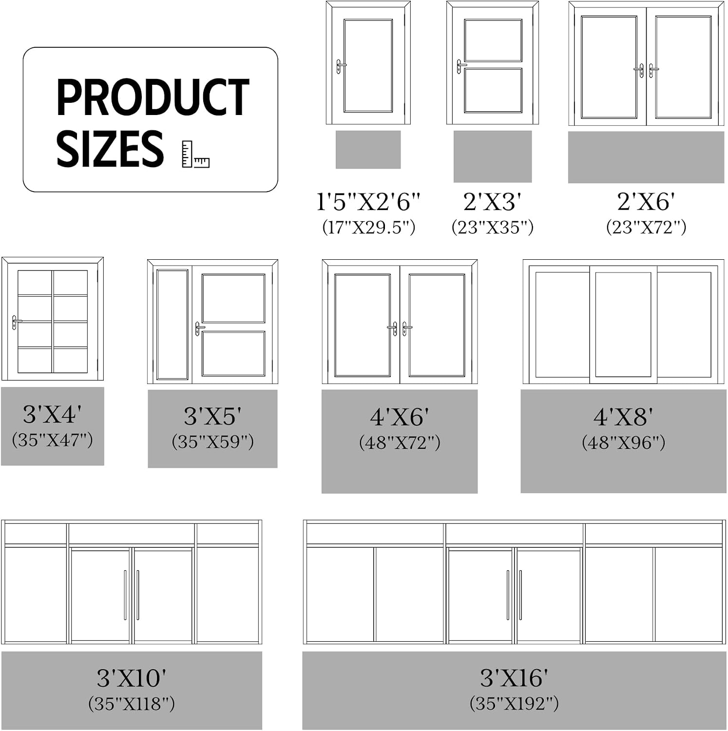 Detalle 2 de EZ2LIVE Front Door Mat 29.5 x 17 in.