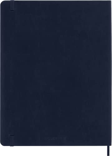 Thumbnail 2 de Moleskine Cuaderno Clásico Azul Zafiro Extra Grande 📒