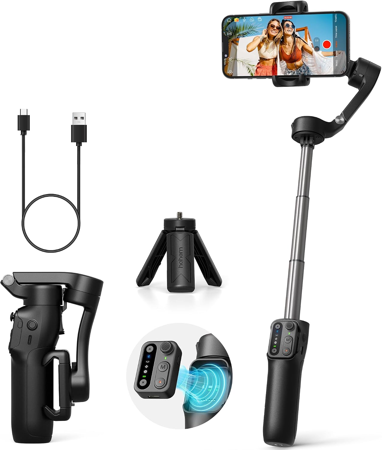 Detalle de Hohem iSteady X3 SE Plus stabilisateur smartphone