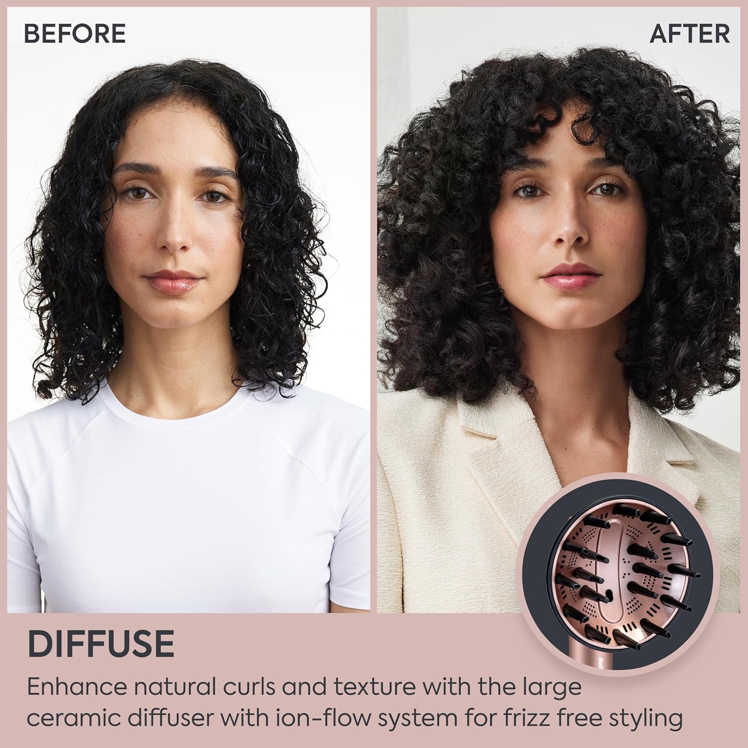 Thumbnail 3 de BaByliss Air Wand 4-in-1 Hair Dryer and Styler (AS6556U)
