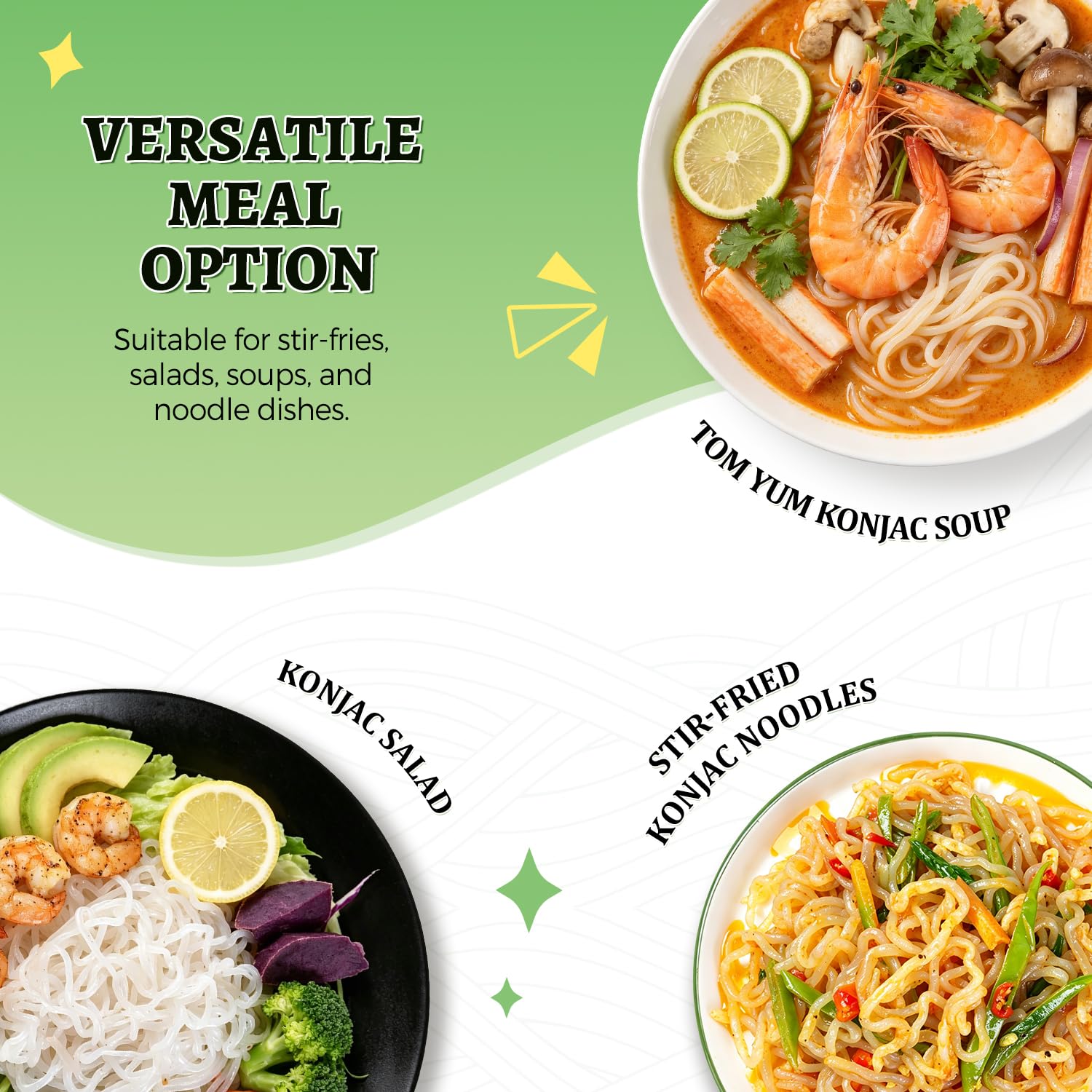 Detalle 2 de 52USA SOE-KNA-006-668 USDA Organic Konjac Angel Hair Noodles, Ready-to-Eat
