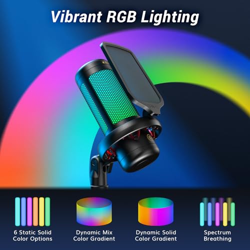 Thumbnail 2 de TONOR TC310+ Gaming Microphone Set with RGB Lighting for PC Gamers