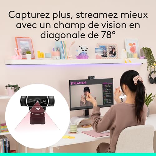 Thumbnail 9 de Logitech C922 Pro Stream Webcam : diffusion fluide et audio binaural pour le streaming