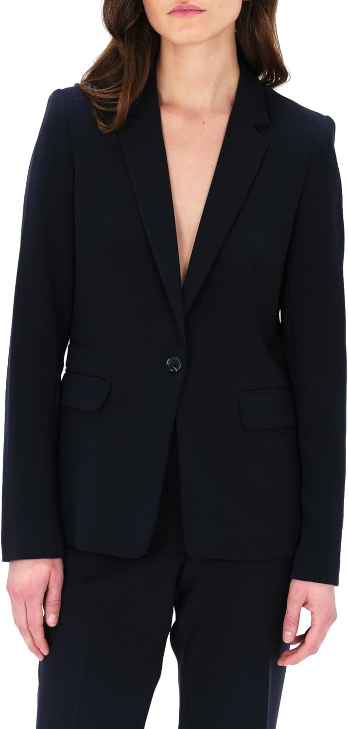 Thumbnail 6 de Veste de tailleurs coupe cintrée Caroll (col tailleur, poches à rabat)
