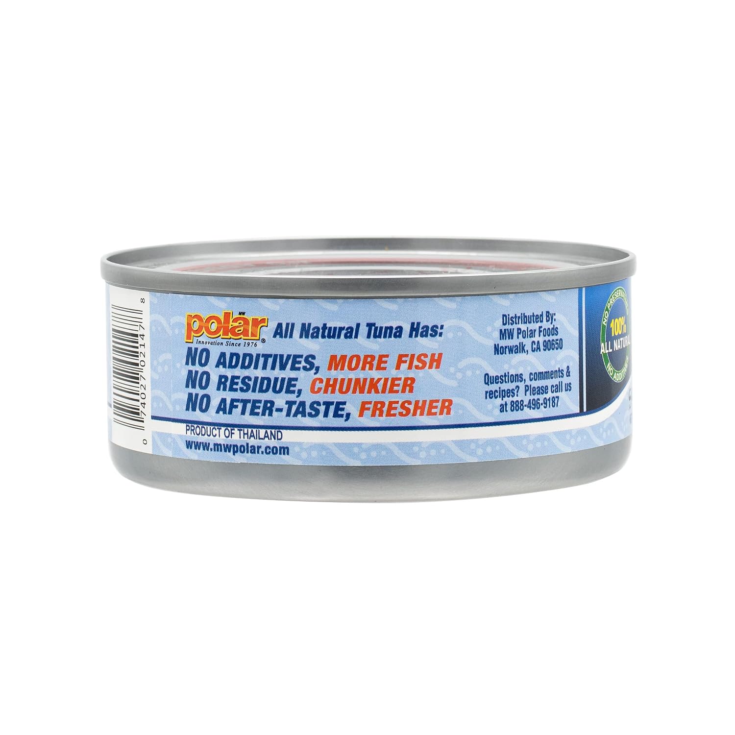 Detalle de MW Polar Solid White Albacore Tuna in Water, 5 oz Cans, Pack of 12