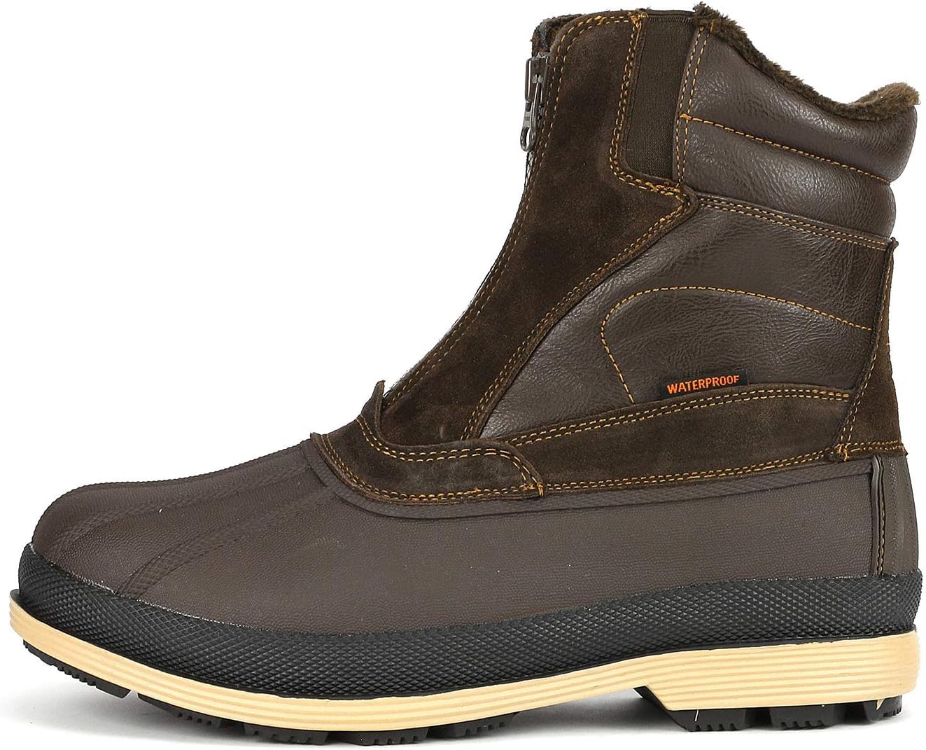Detalle de NORTIV 8 Men's Insulated Waterproof Snow Boots