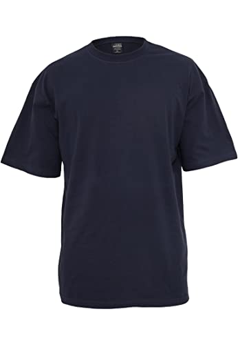 Detalle de Urban Classics Herren Tall Tee Navy – Oversize, XXL