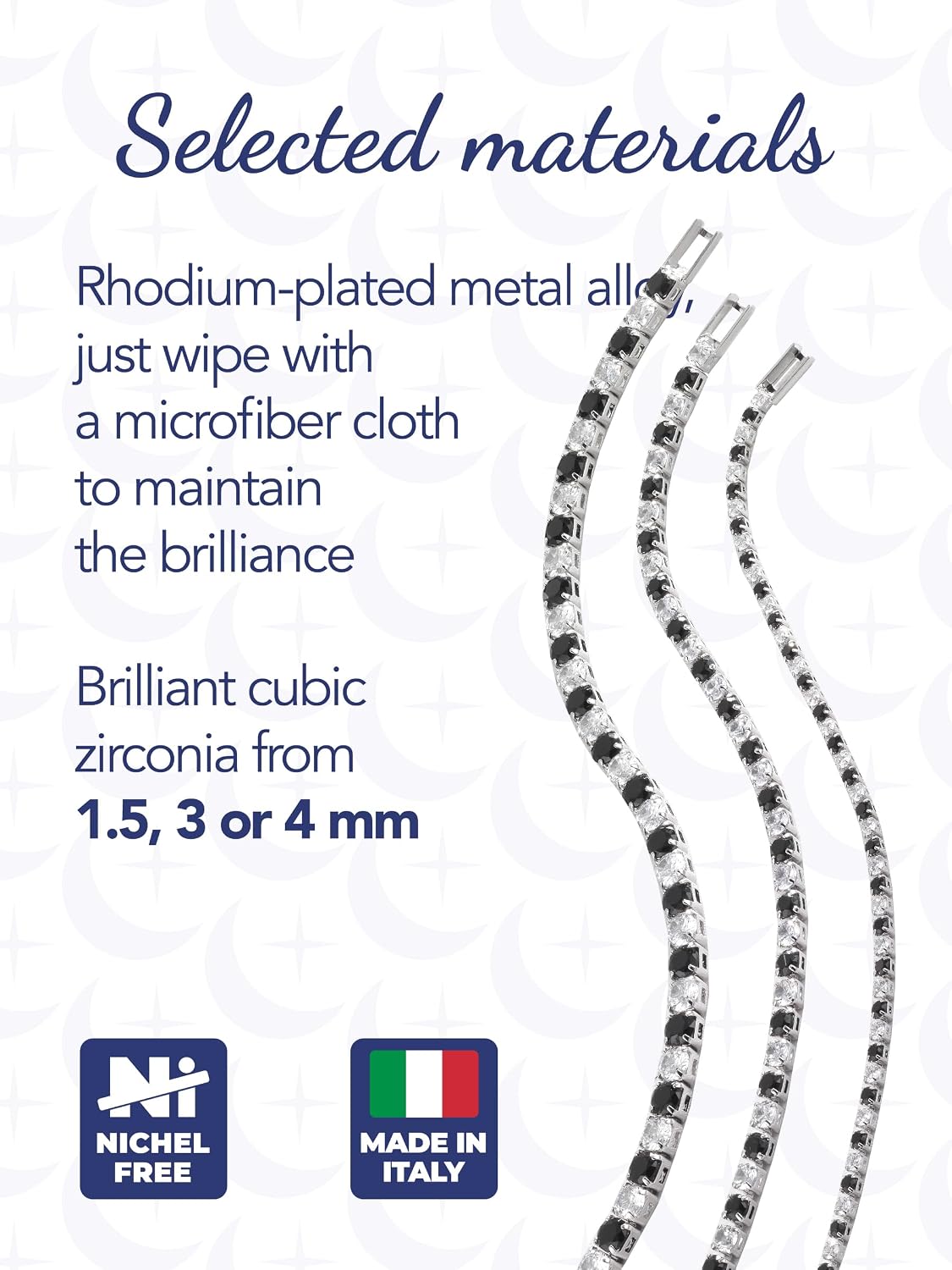 Detalle 2 de inSCINTILLE Bracelet Tennis 17/20 cm đź’Ť