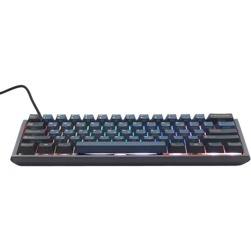 Detalle de Ducky One 3 Pro Nazca Line, teclado mecánico 60% RGB con Cherry MX2A Brown