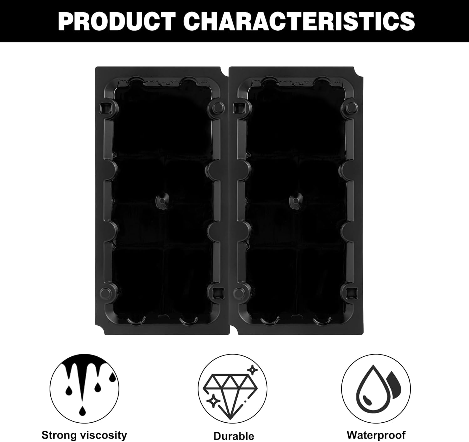 Thumbnail 2 de Pieges à Souris – Tapis de Colle Anti-Souris, 12 pièces, Imperméable