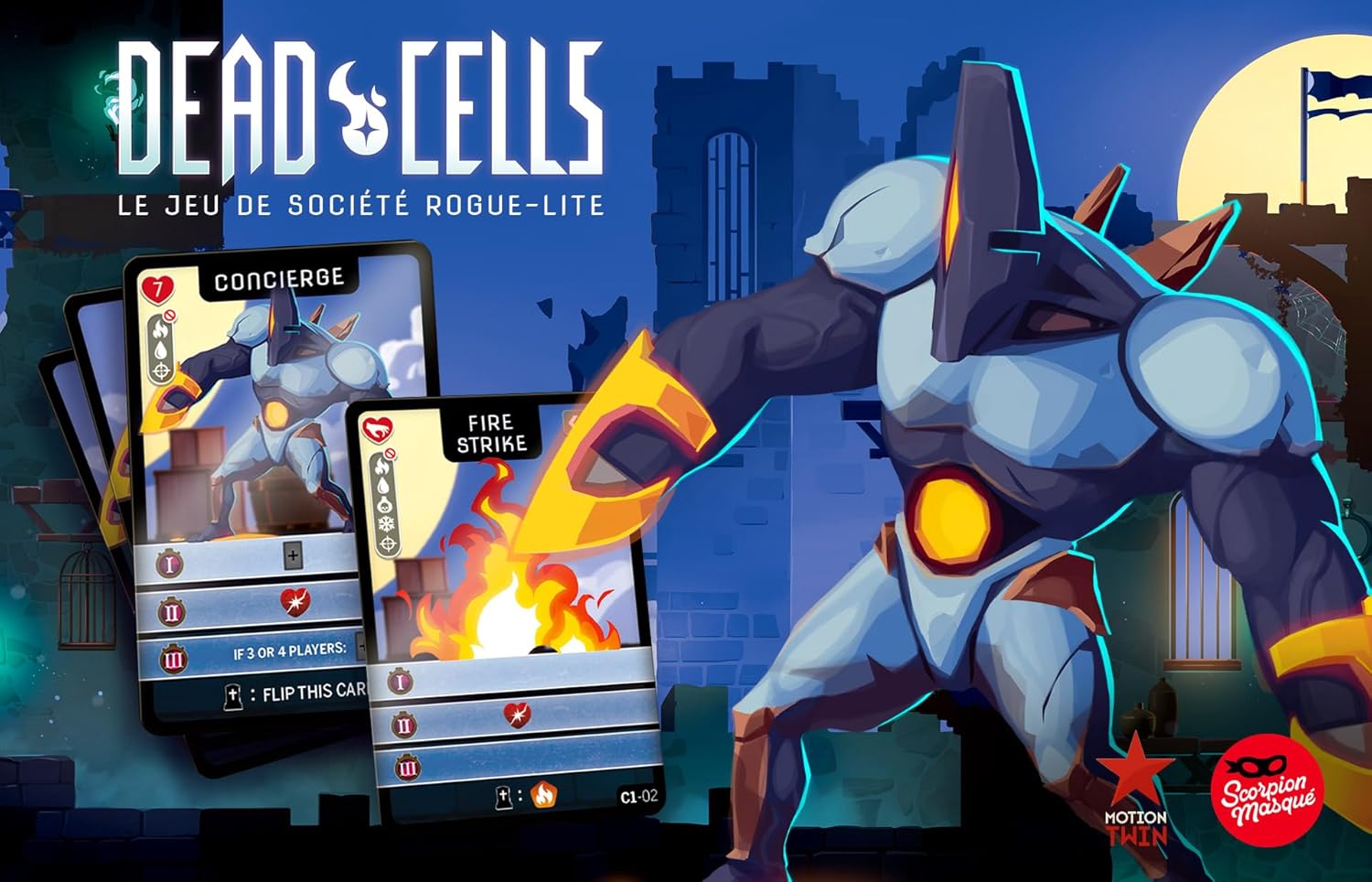 Detalle 2 de Dead Cells – Jeu de société coopératif rogue-lite (1 à 4 joueurs)