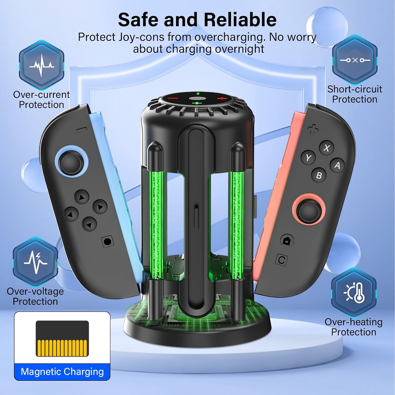Thumbnail 4 de ZRZLMVP Controller Charger 4-in-1 for Switch 2