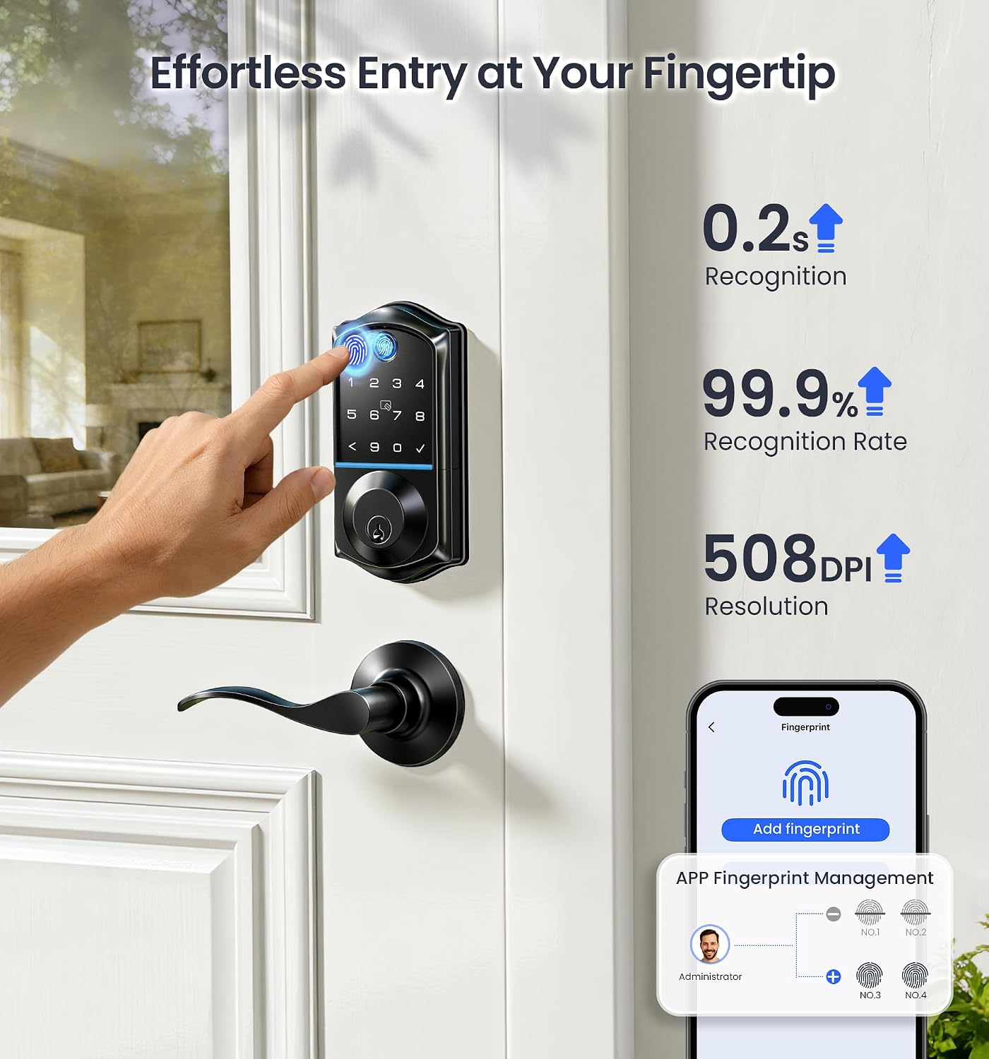 Detalle 2 de Veise Smart Lock VE017-L