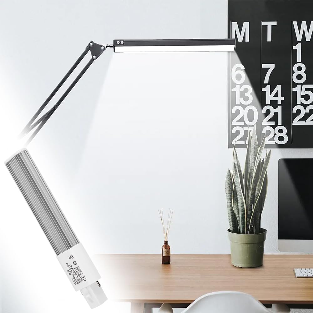 Thumbnail 1 de 6W G23 LED PL Lamp – Plug-and-Play, Ballast-Compatible Bulb for CFL Replacements