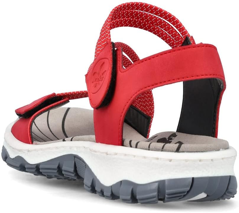 Thumbnail 3 de Rieker Damen Klassische Sandalen 68871 – Bequeme Sandalen mit weicher Decksohle