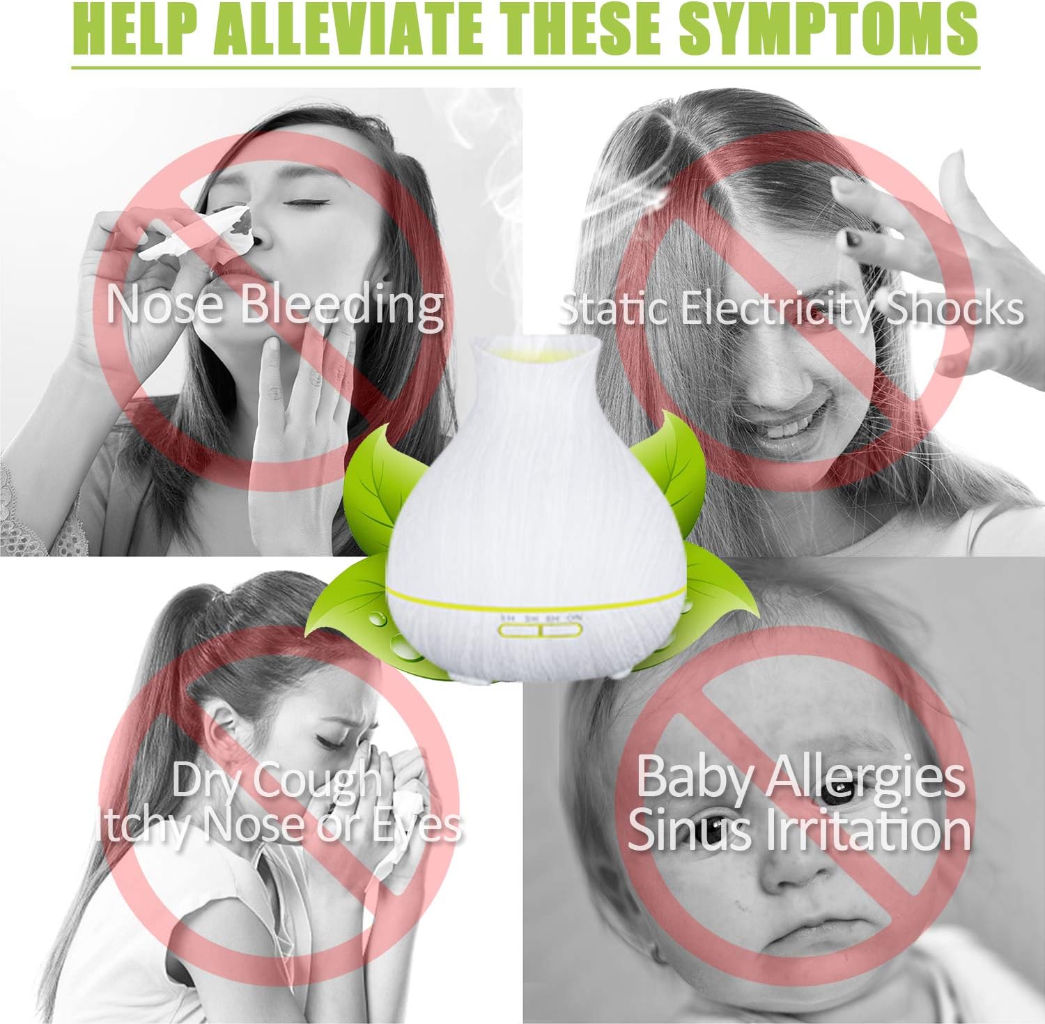 Thumbnail 6 de BZseed Aromatherapy Diffuser 550ml for Large Room ๐ฏ