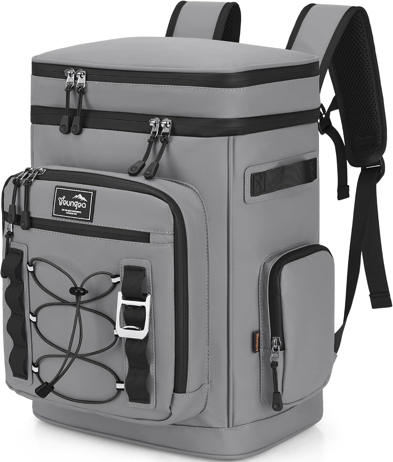 Youngoa Sac à Dos Isotherme 30L – Grand sac glacière étanche pour pique-nique, camping et plage