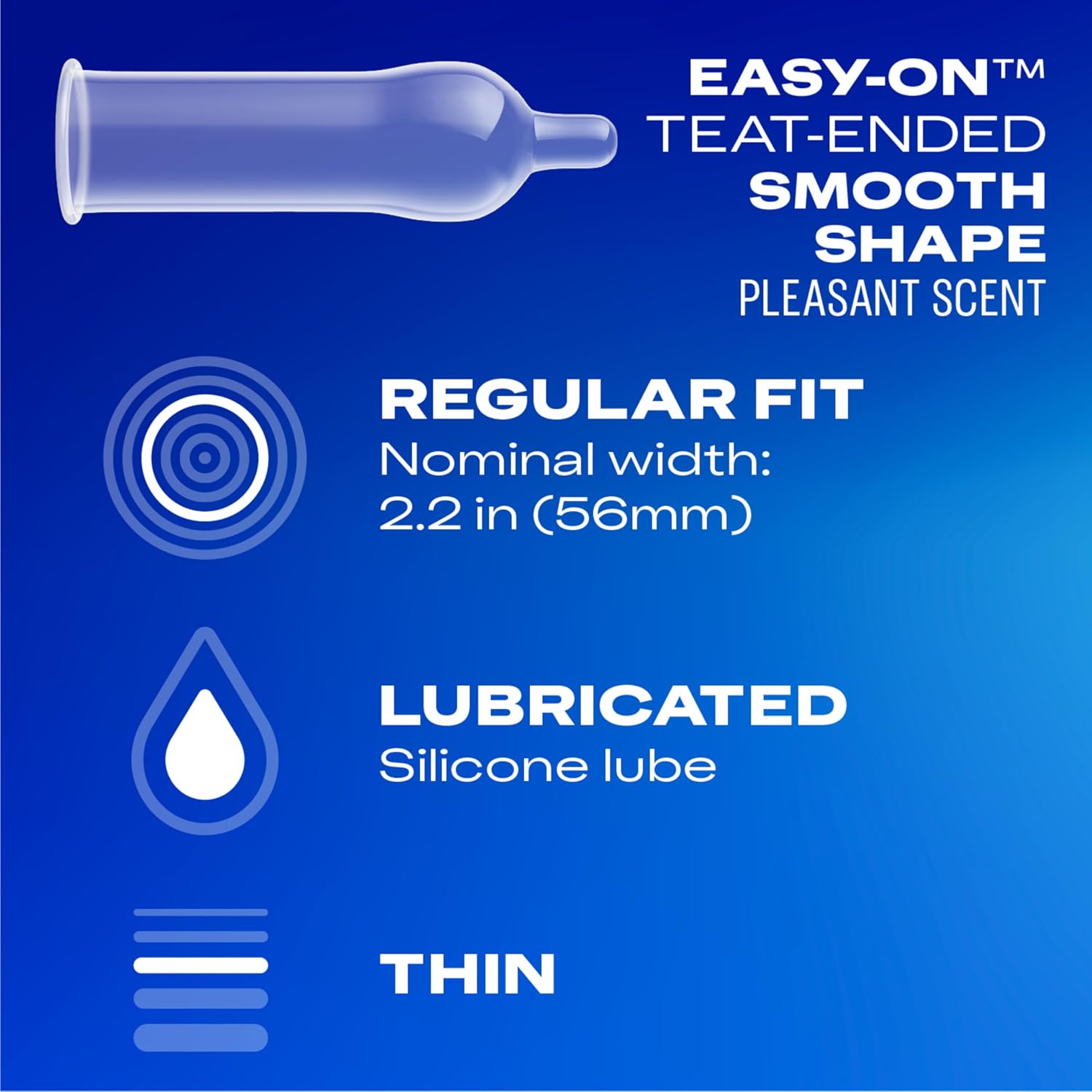 Thumbnail 1 de Durex Extra Sensitive Thin Condoms – Lubricated Latex, 24 Count