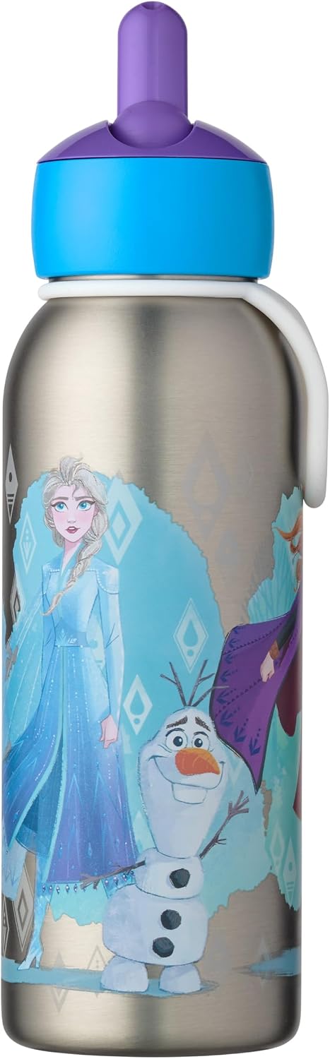Detalle 2 de Mepal Flip-up Campus: 350 ml isolierte Edelstahl-Trinkflasche für Kinder – Frozen 2
