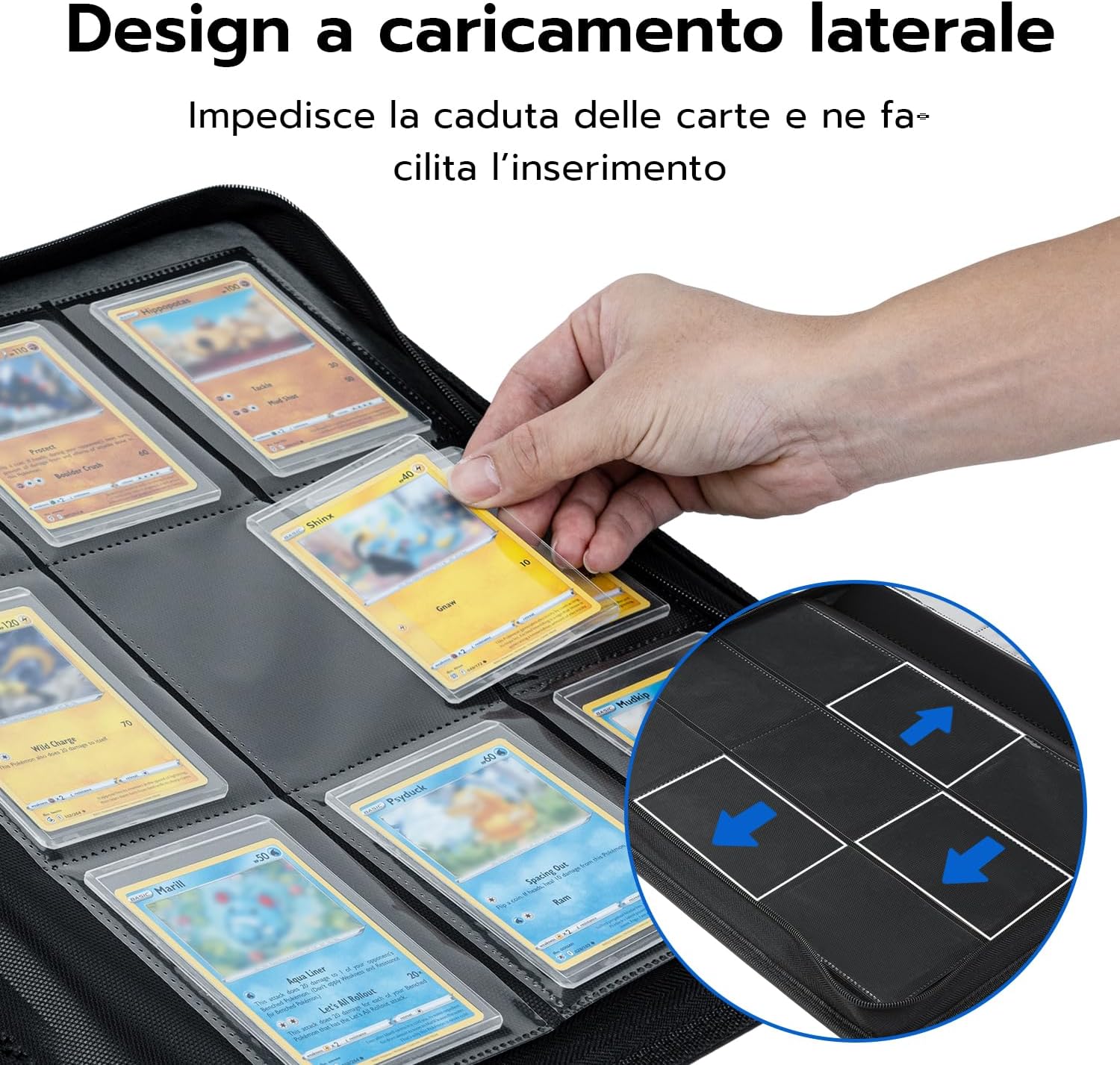 Thumbnail 5 de Tolesum Raccoglitore Carte 216 slot Blu