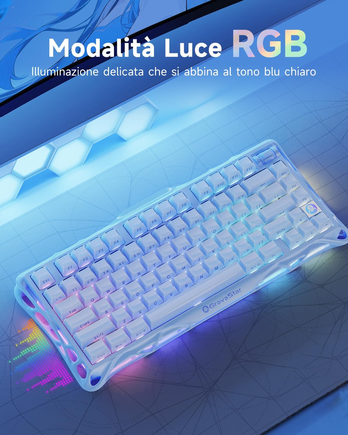 Thumbnail 6 de GravaStar Mercury K1 tastiera gaming 75% ⌨