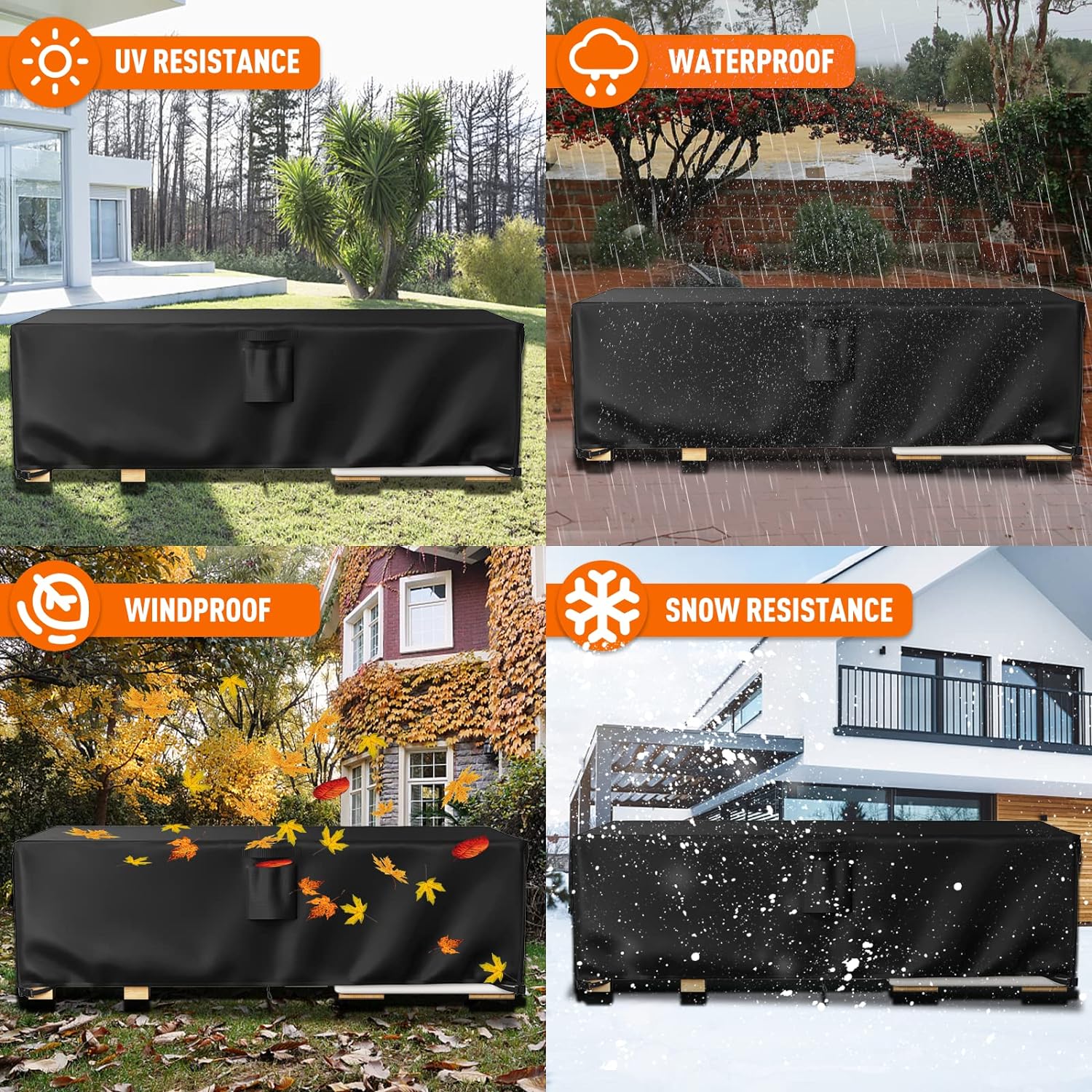 Thumbnail 6 de Outdoor Furniture Cover 108L x 82W in