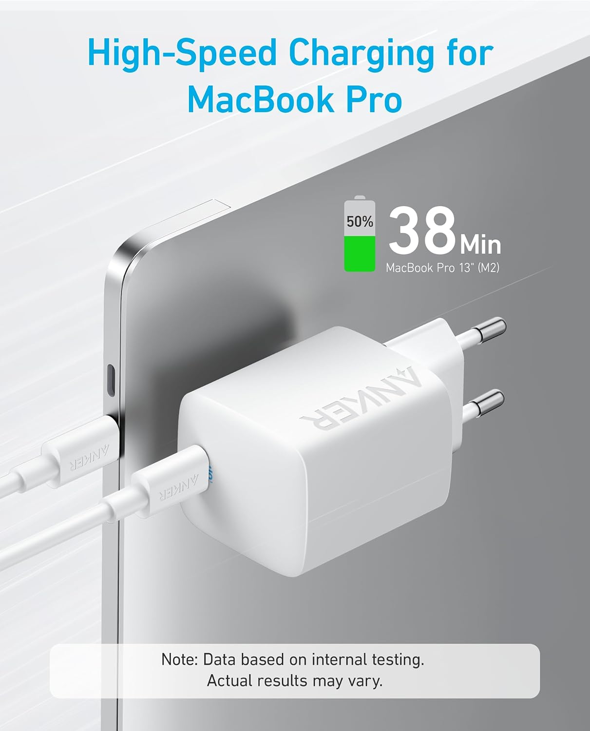 Thumbnail 2 de Anker 315 - Cargador USB-C 67W, potencia compacta ⚡